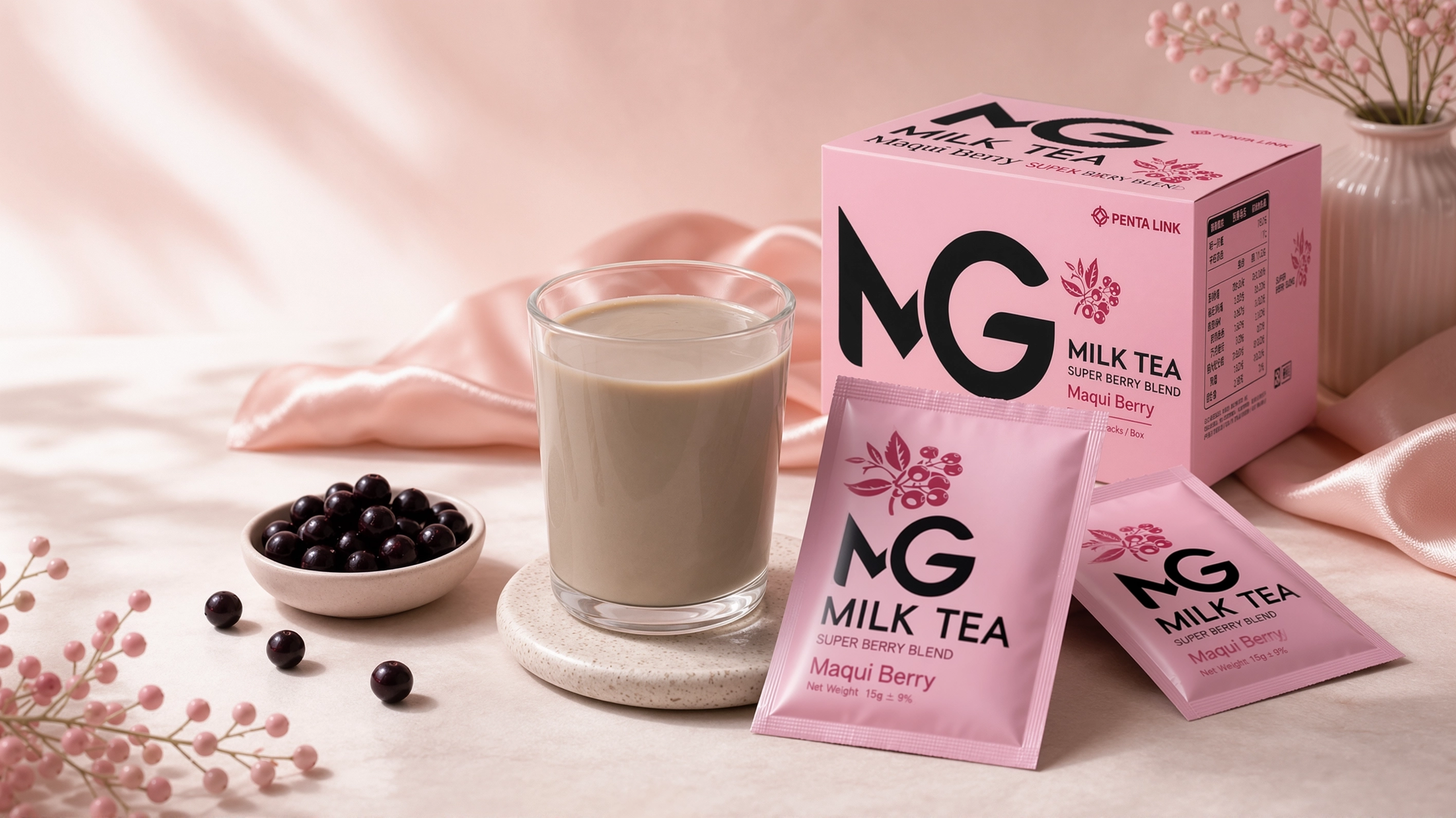 MG 奶茶產品主視覺